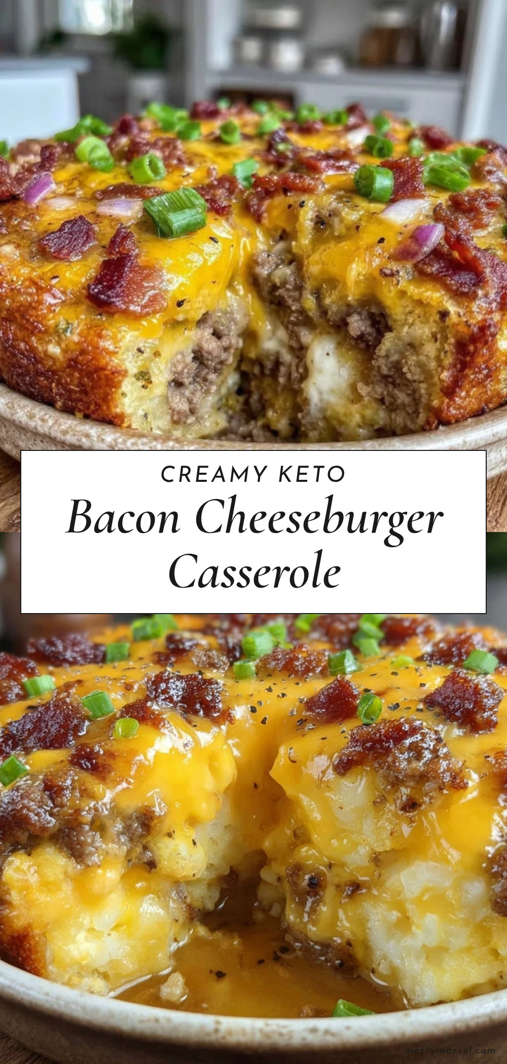 creamy keto bacon cheeseburger casserole recipe