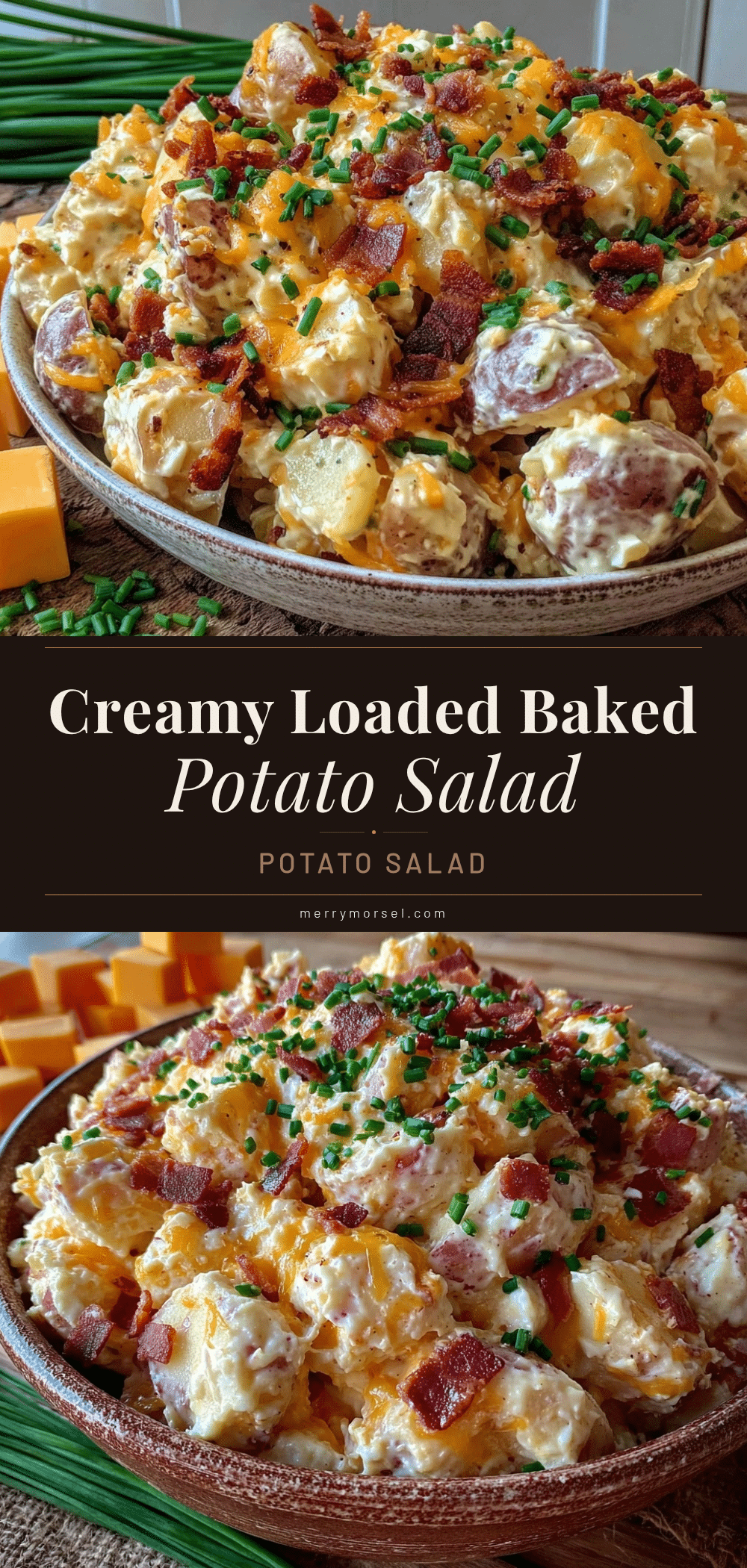 creamy loaded baked potato salad recipe