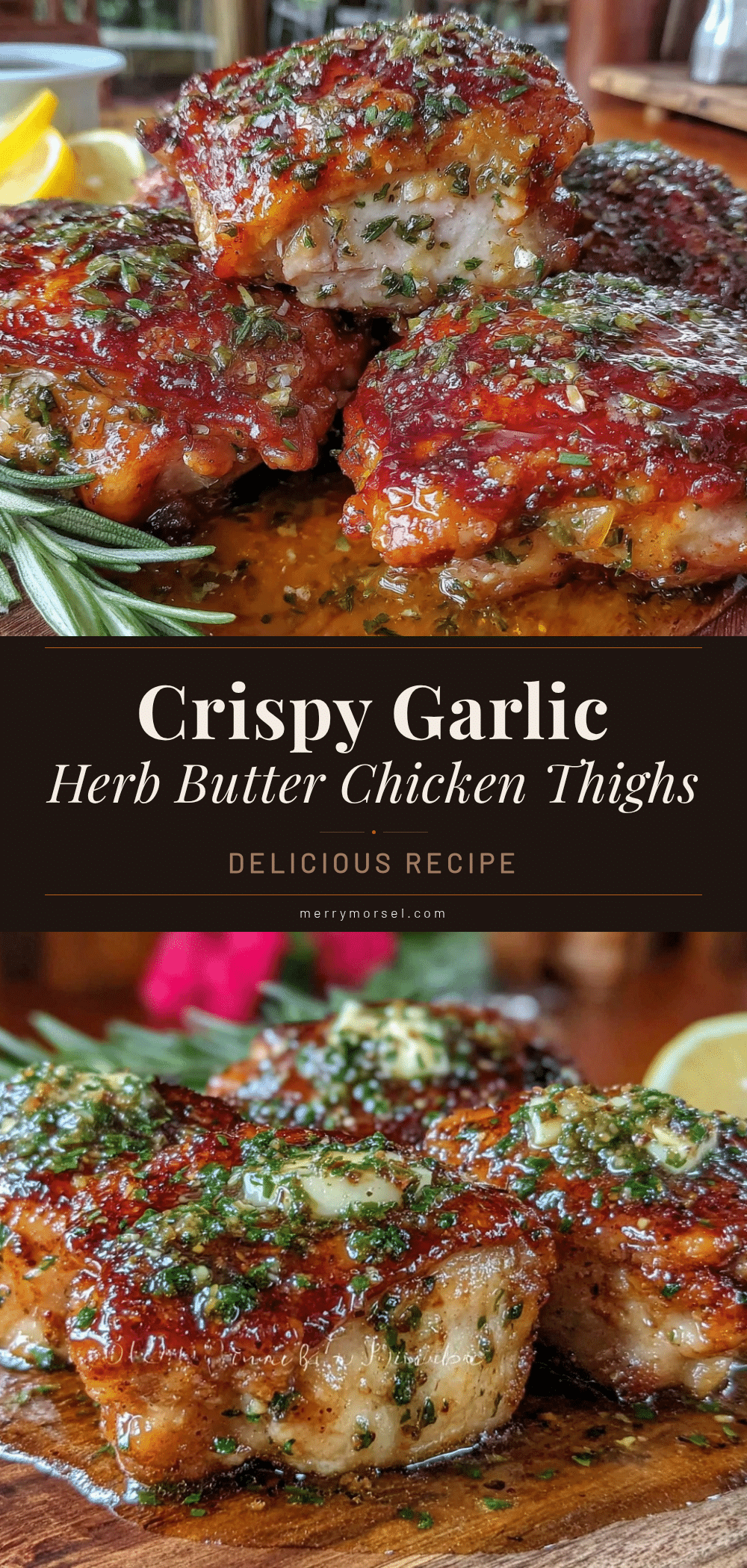 crispy baked chicken thighs recipe