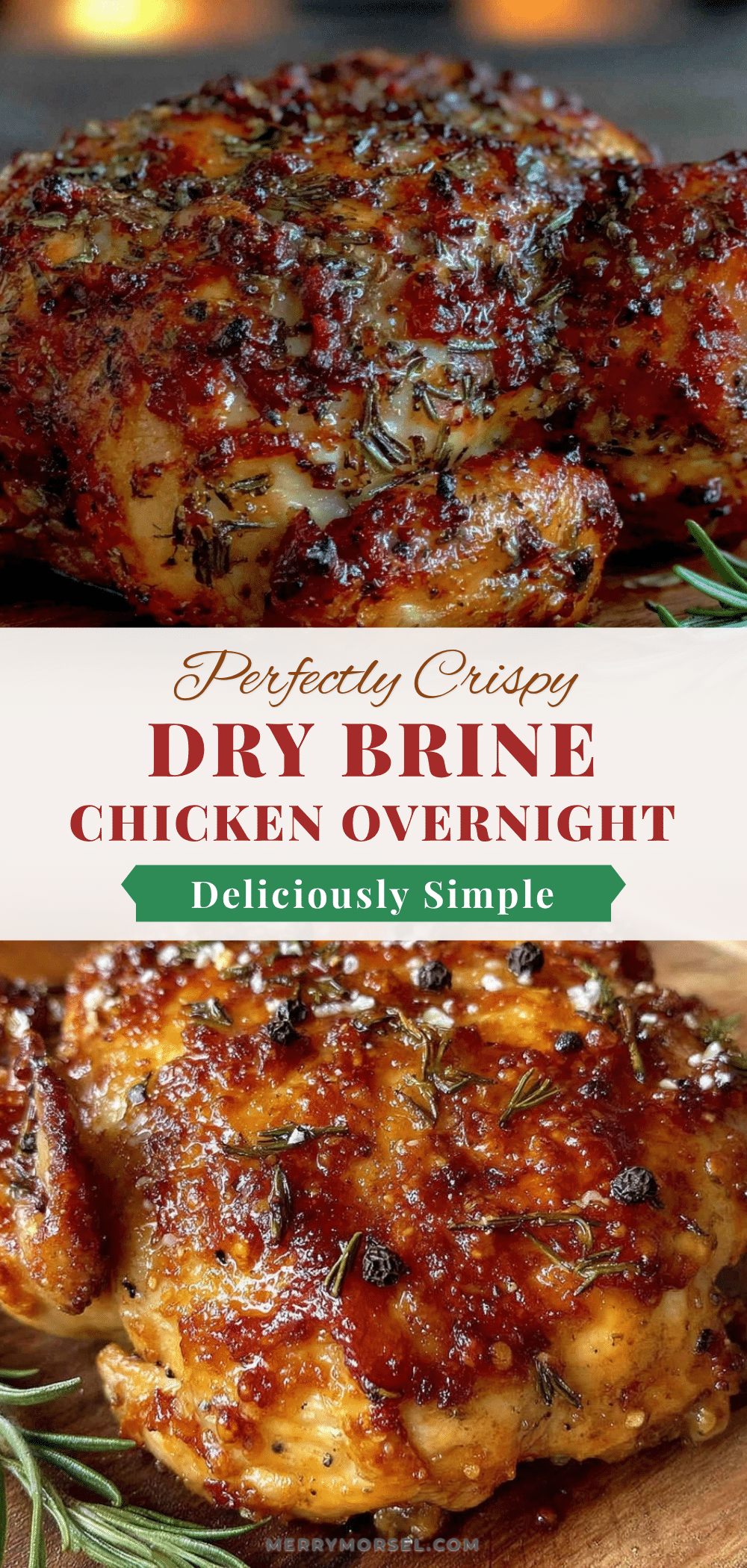 crispy dry brine chicken overnight recipe