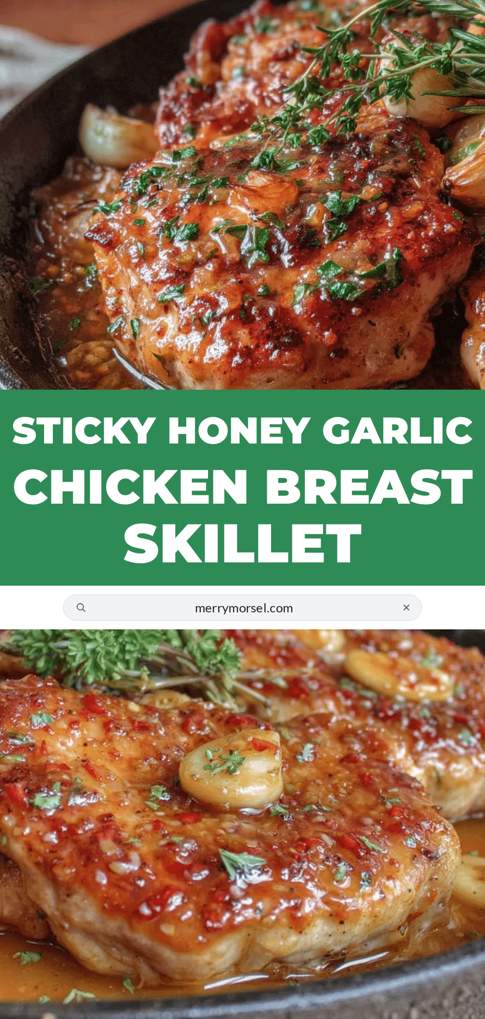 crispy honey garlic chicken breast skillet recipe