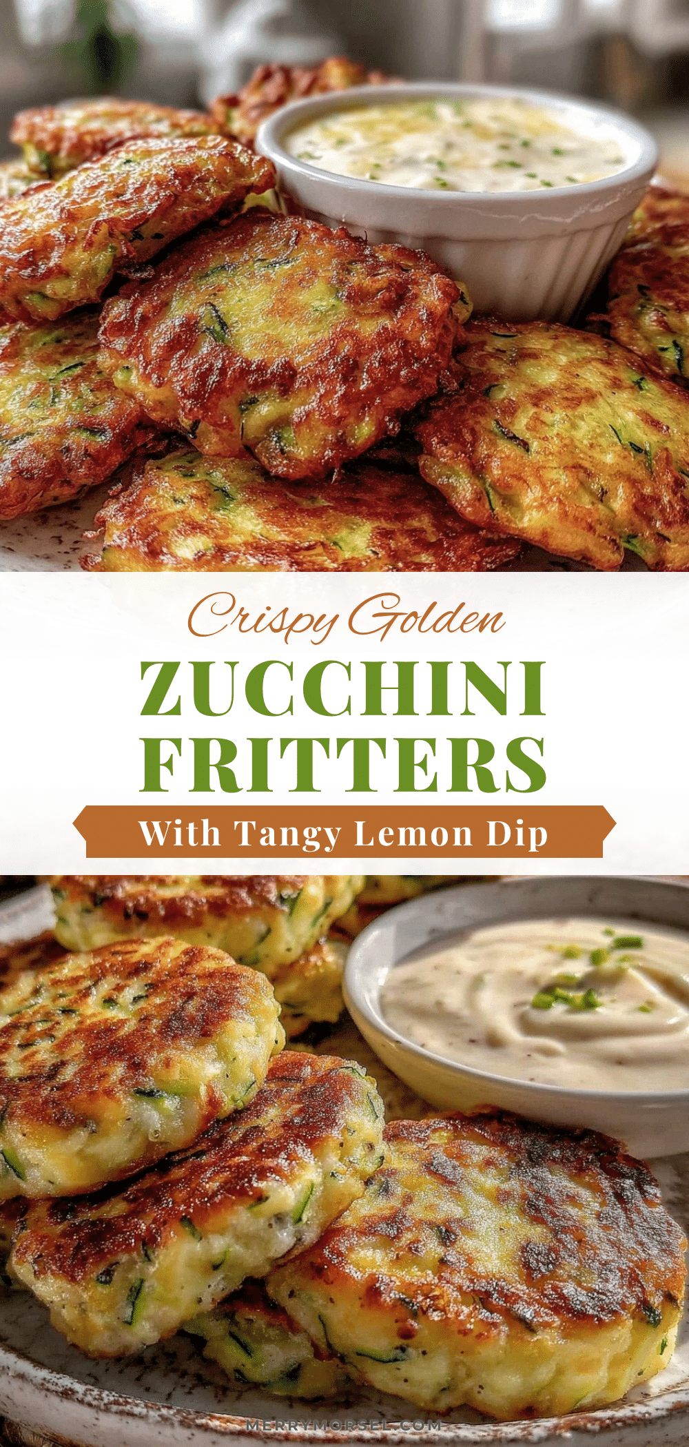 crispy zucchini fritters recipe