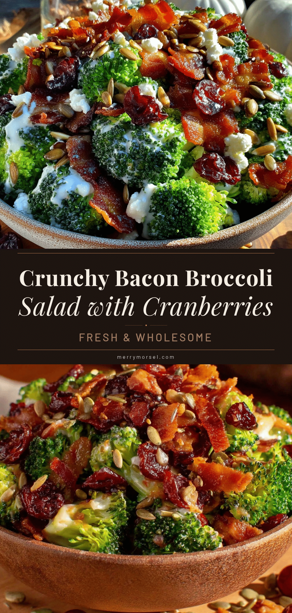 crunchy bacon broccoli salad recipe