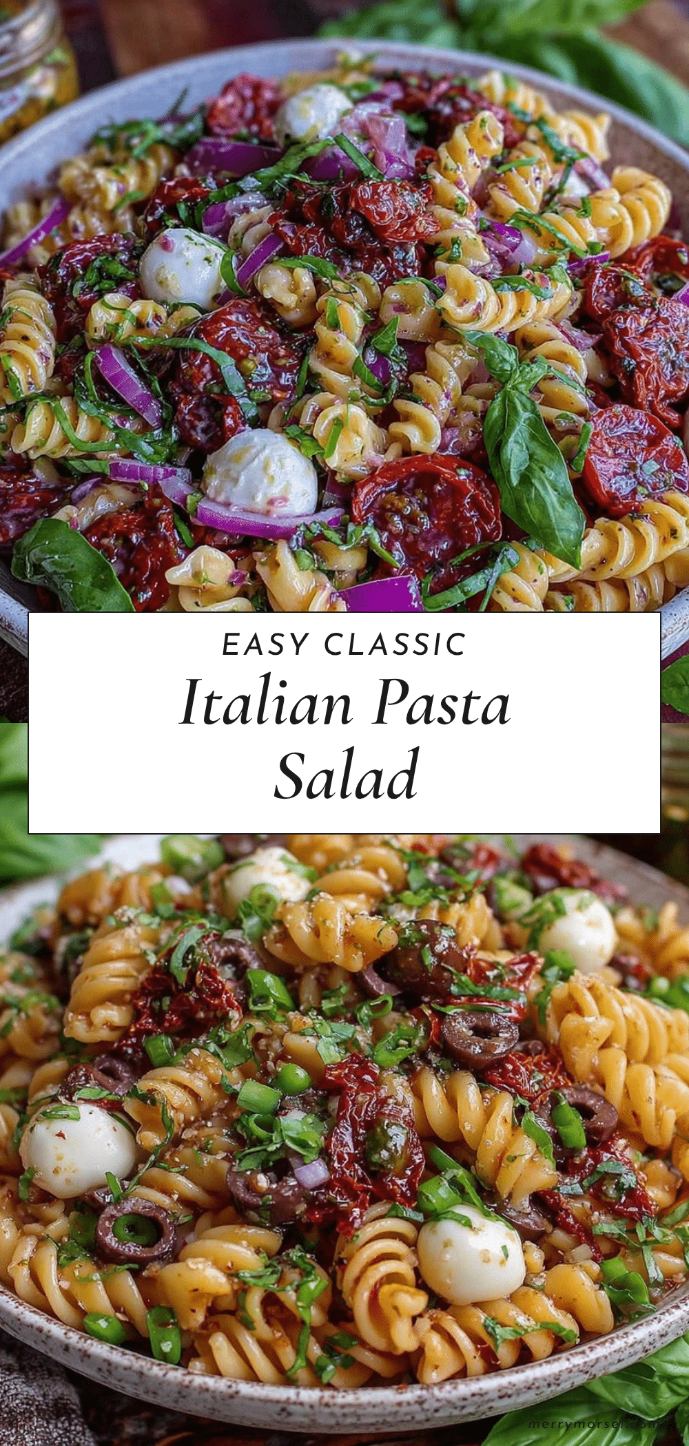Easy Classic Italian Pasta Salad recipe