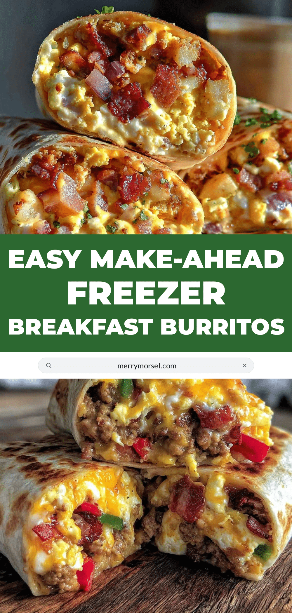 easy make-ahead breakfast burritos recipe