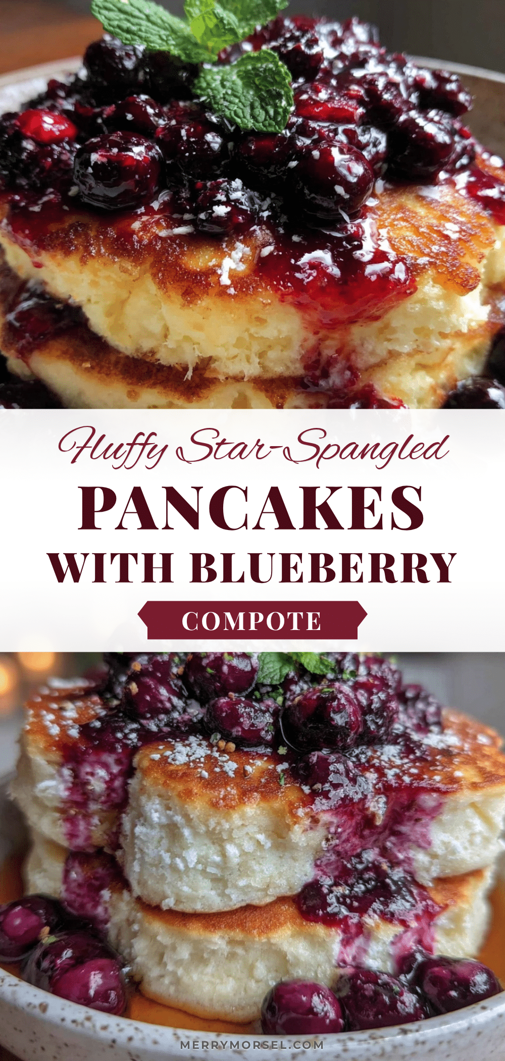 fluffy star-spangled pancakes recipe