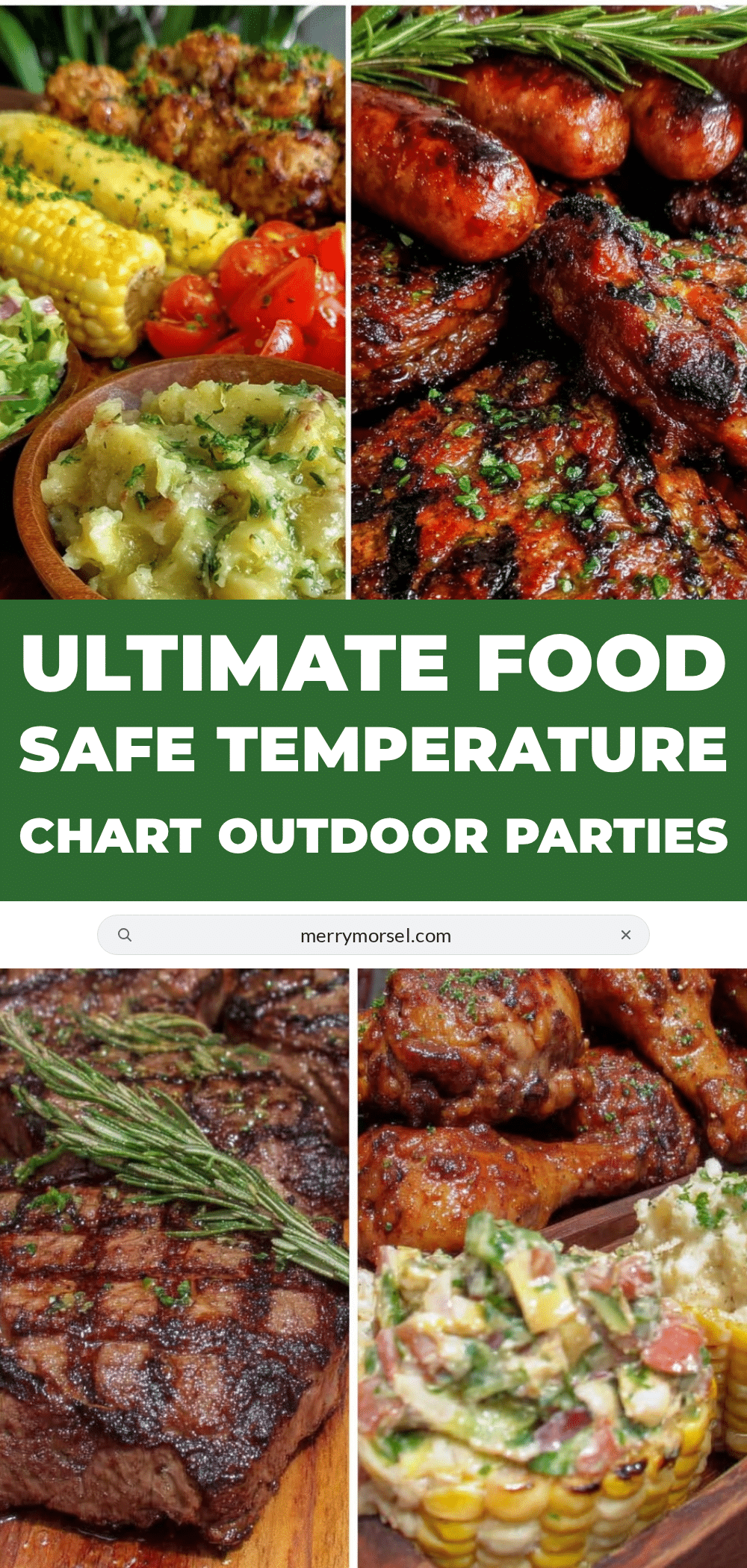 food safe temperature chart recipe