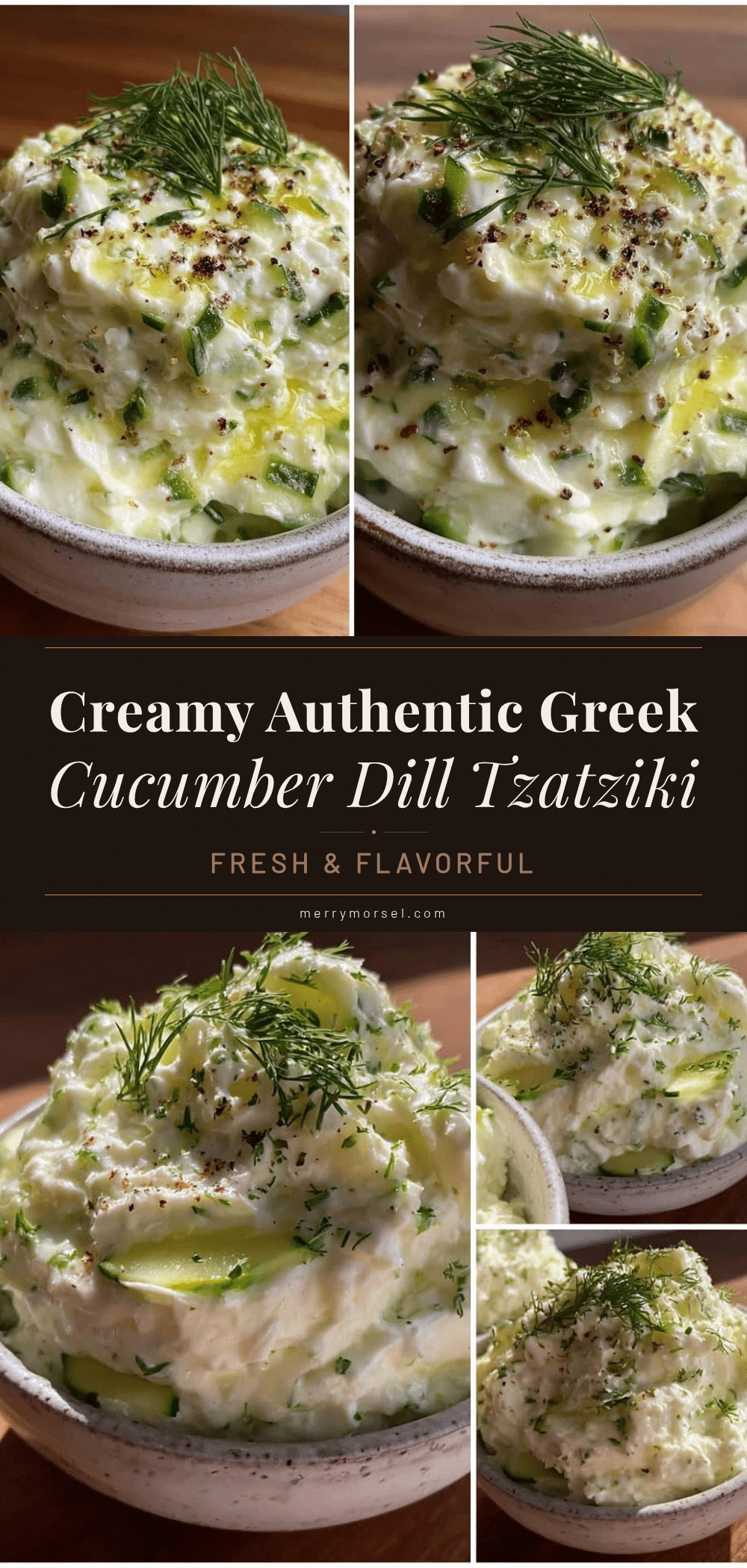 fresh cucumber dill tzatziki sauce recipe
