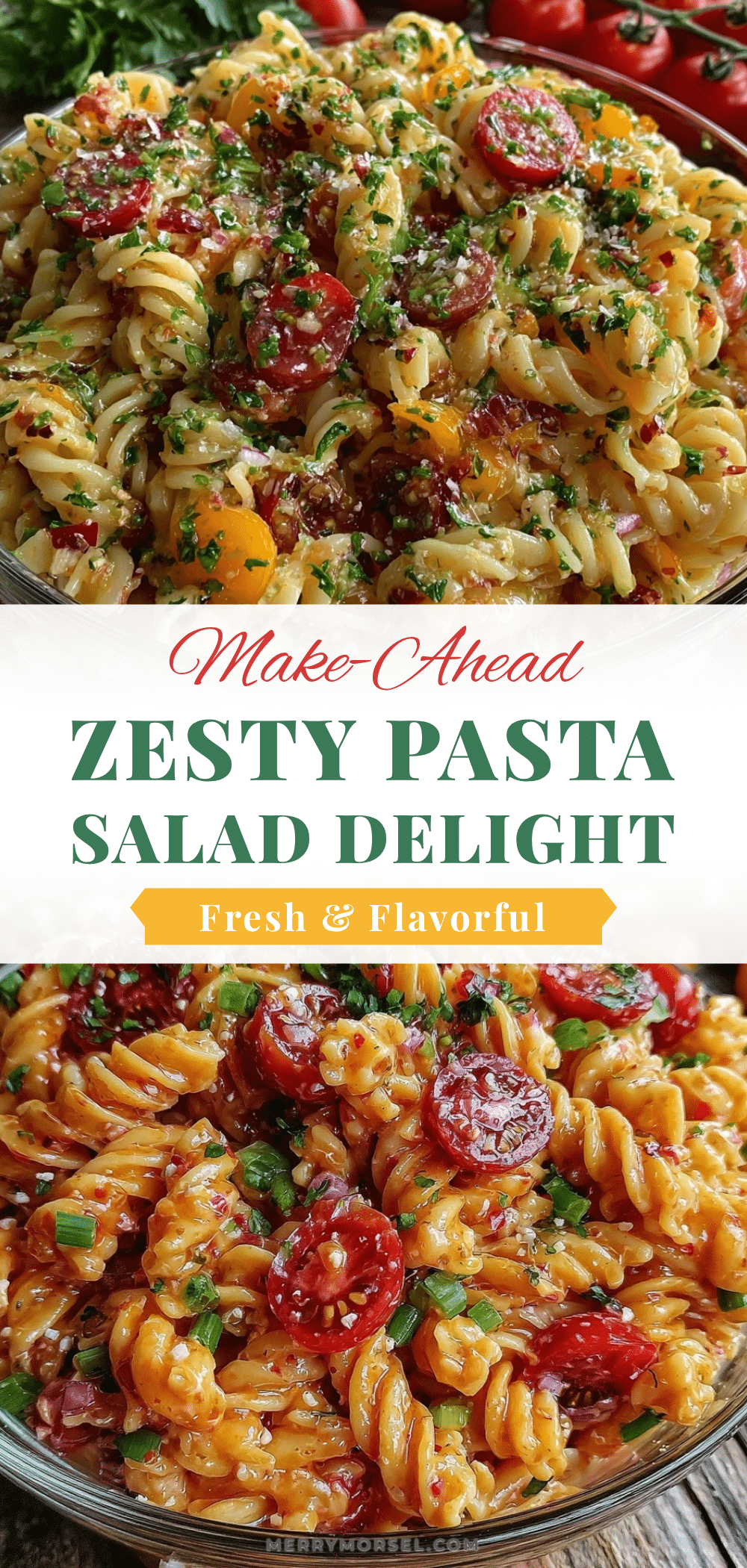 fresh make-ahead pasta salad recipe