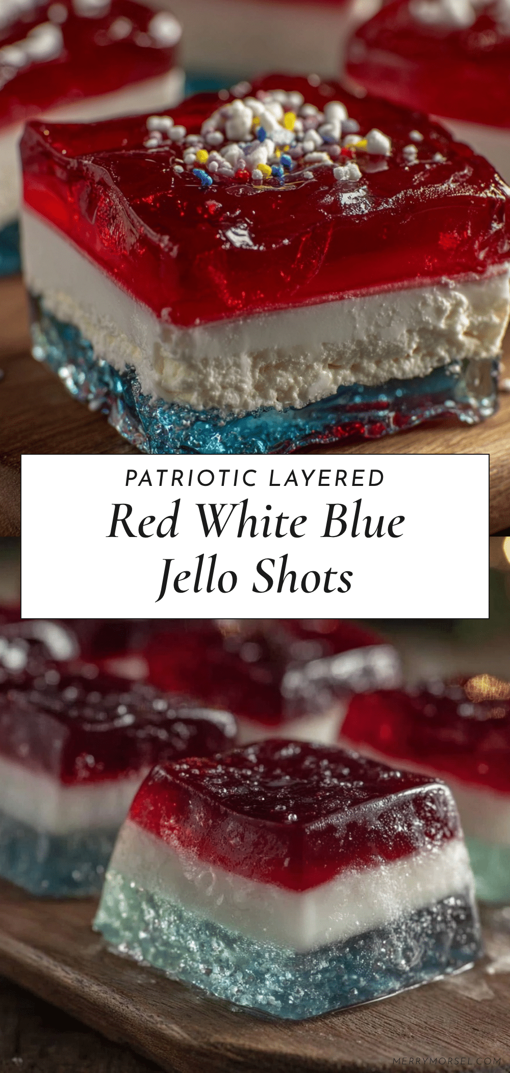 layered vodka jello shots recipe