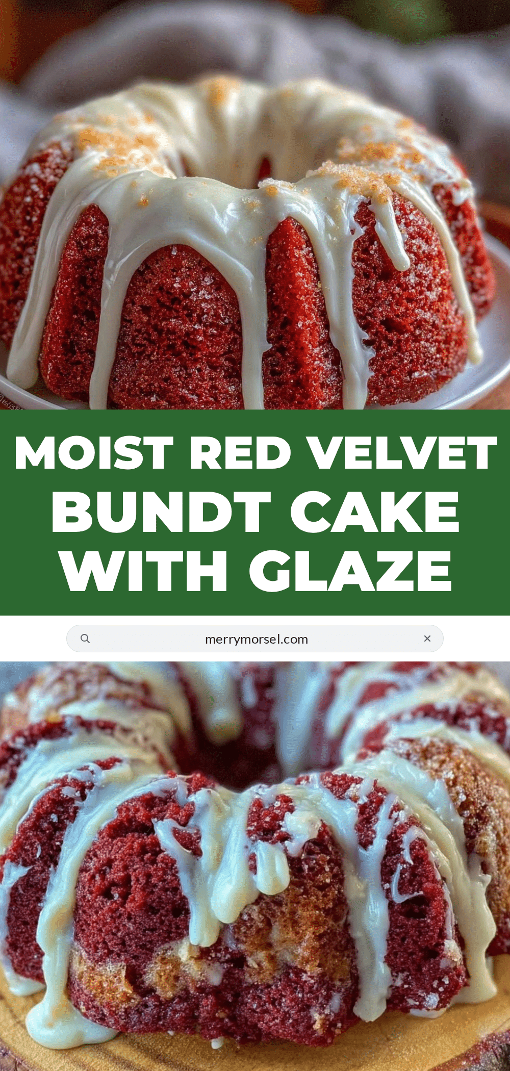 Moist Red Velvet Flag Bundt Cake recipe