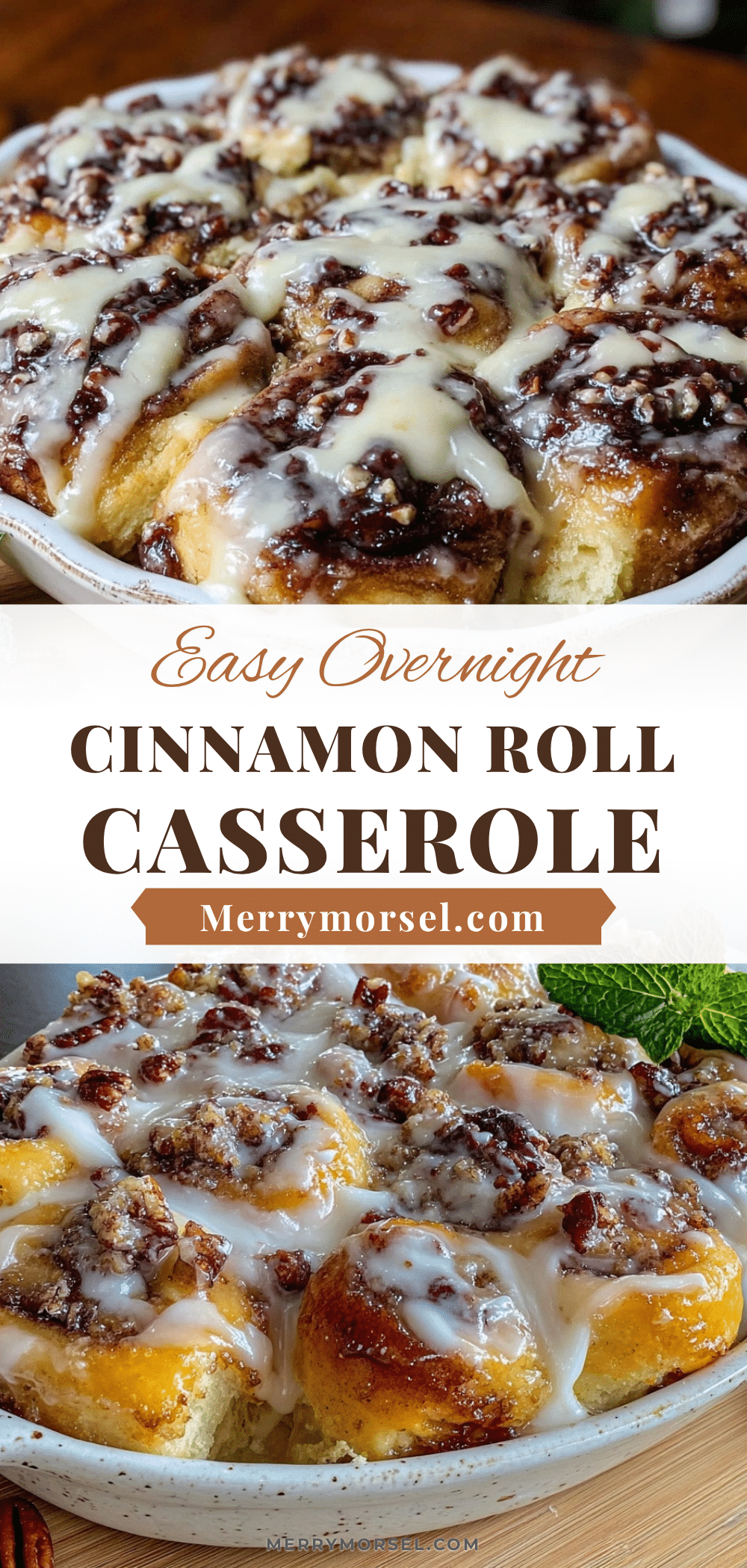 overnight cinnamon roll casserole recipe