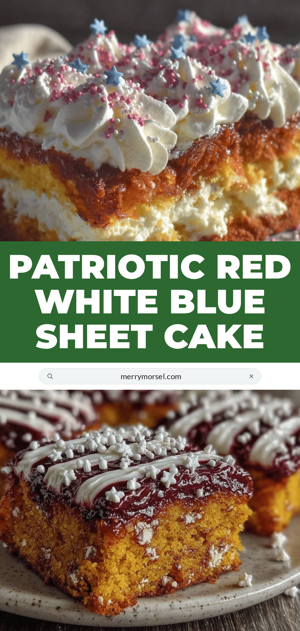 perfect american flag sheet cake recipe