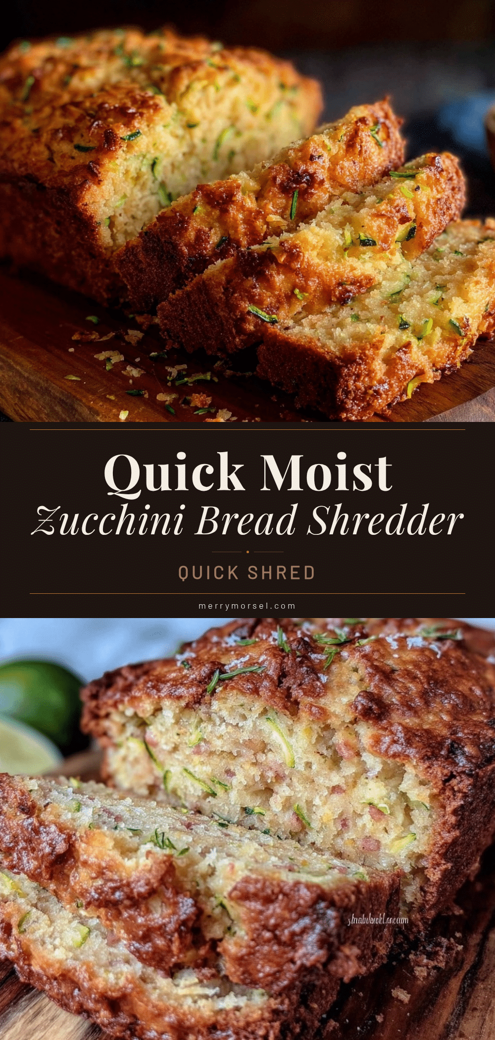 quick moist zucchini bread recipe