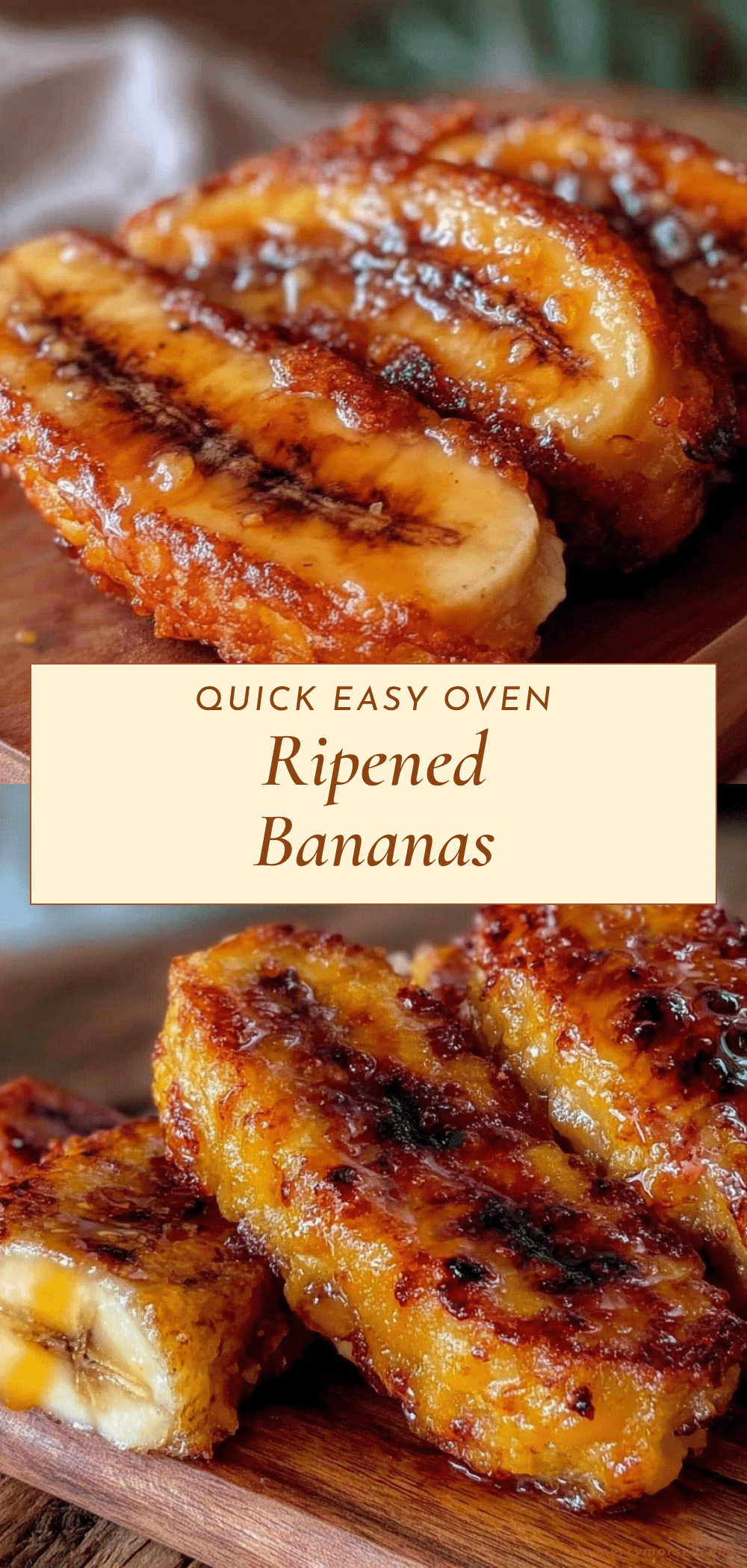 quick ripen bananas oven method recipe