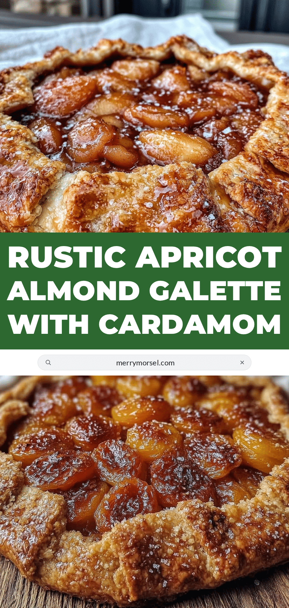 rustic apricot almond galette recipe