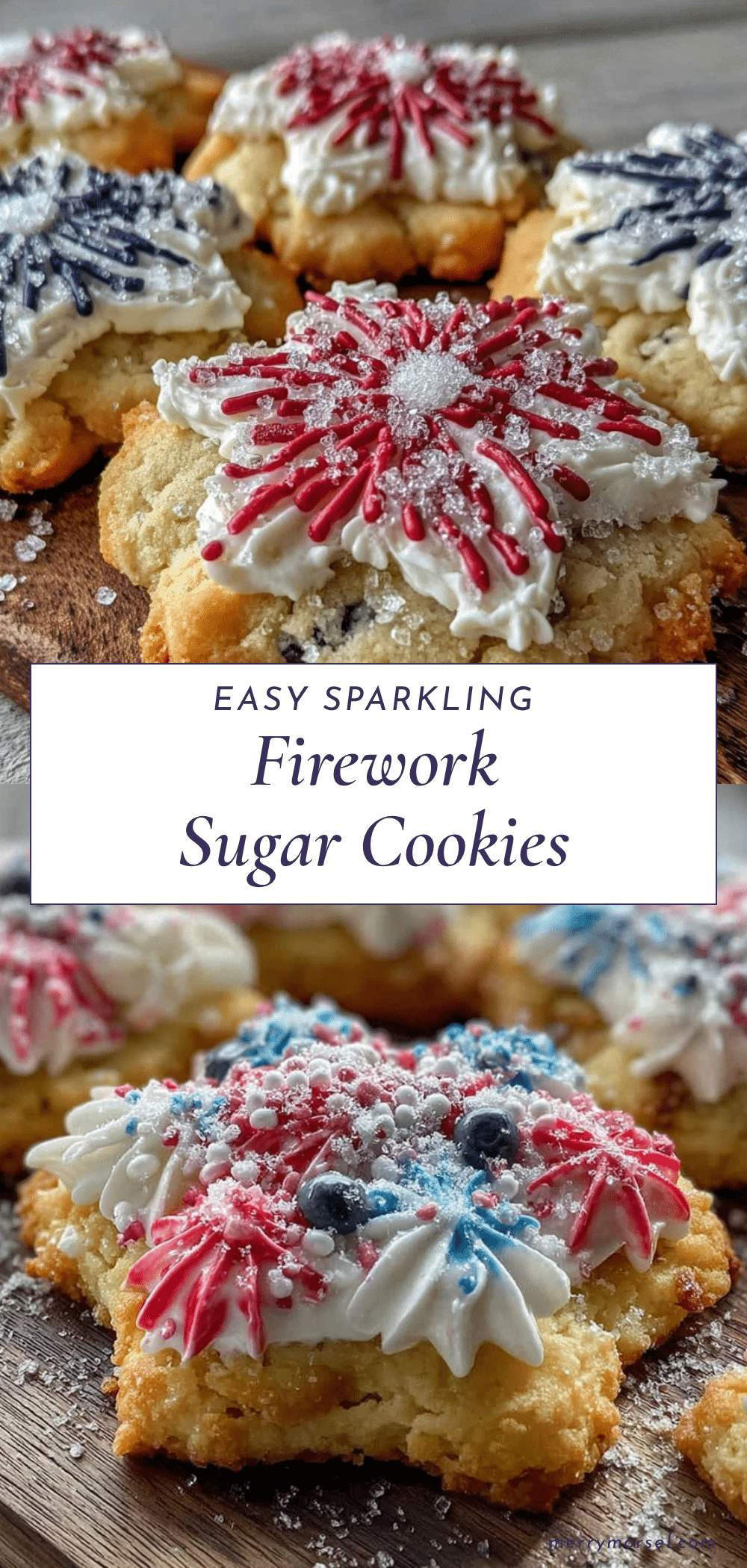 sparkling firework sugar cookies recipe