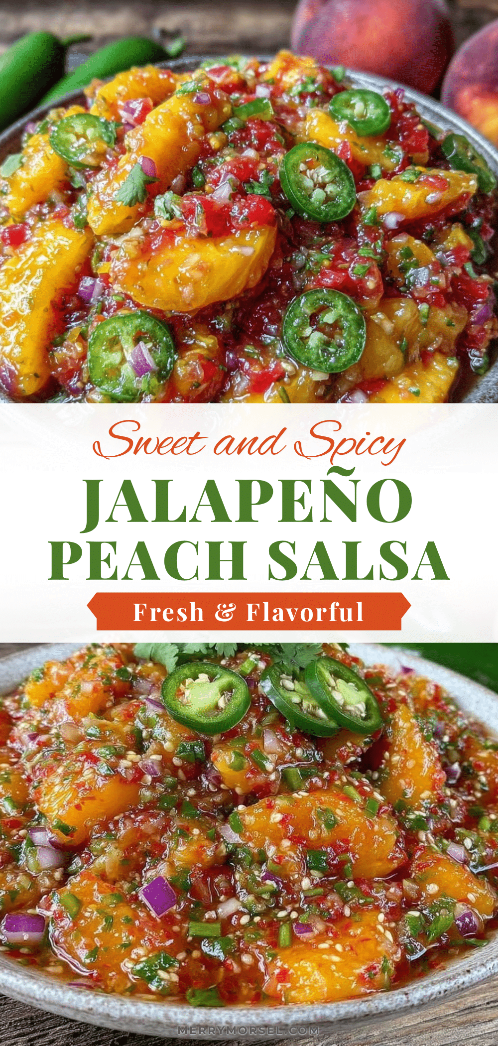 sweet and spicy peach salsa recipe