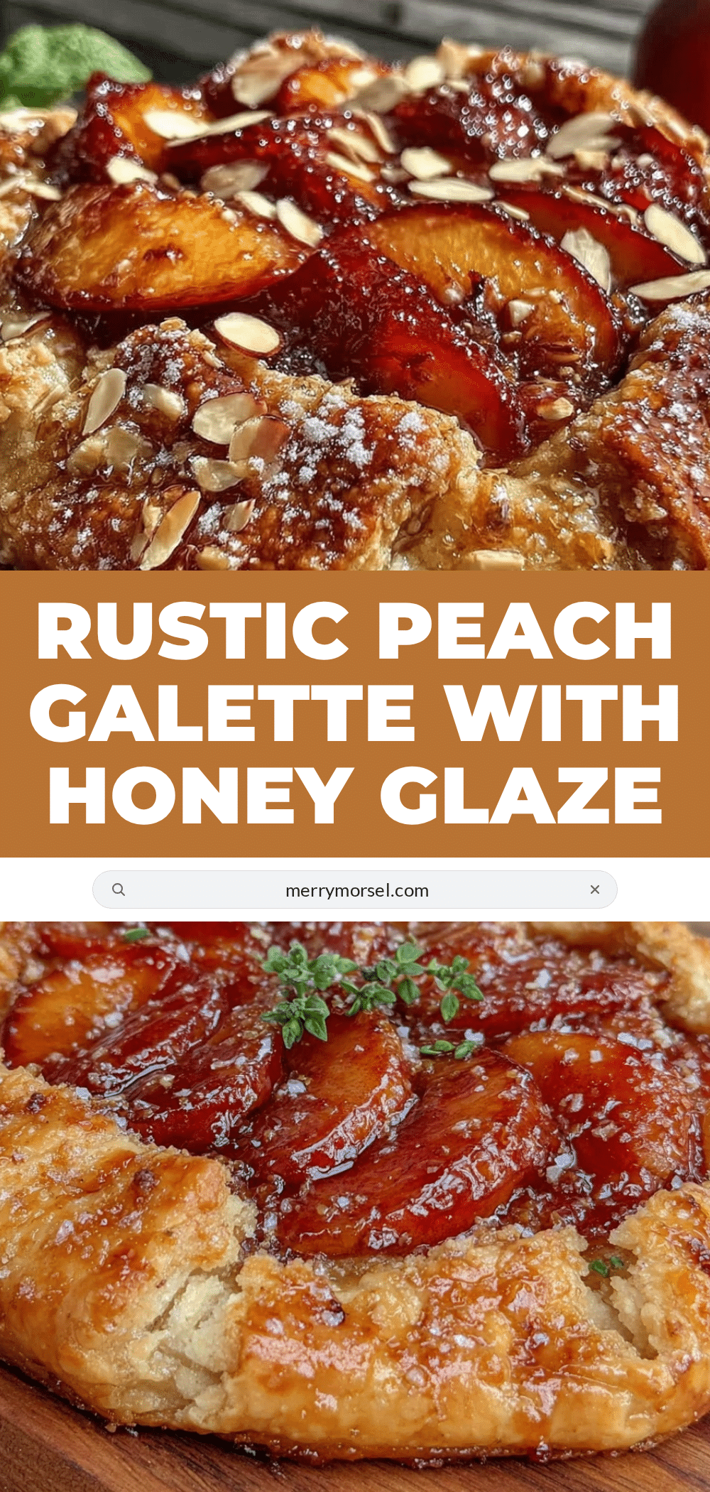 fresh peach galette recipe