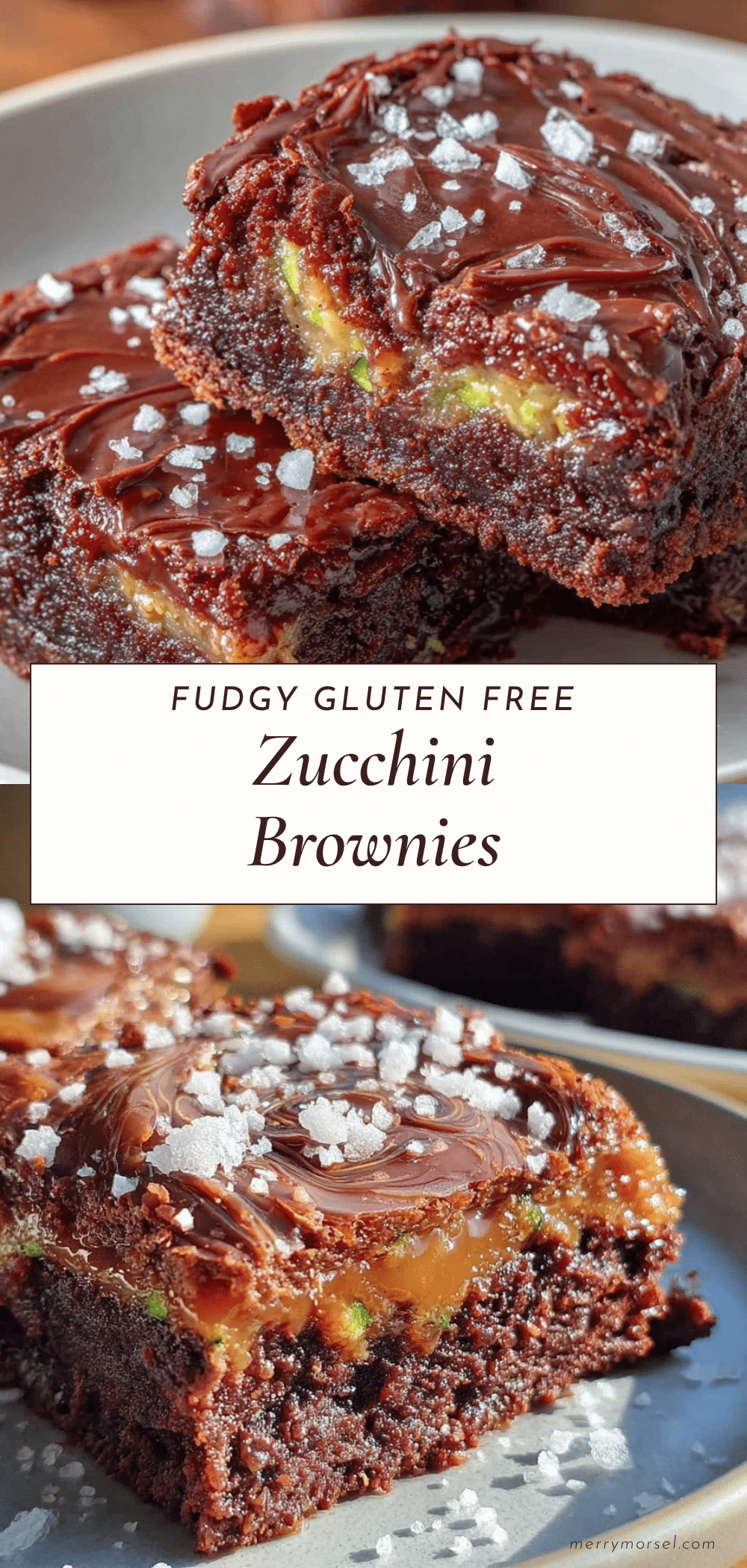 fudgy gluten free zucchini brownies recipe