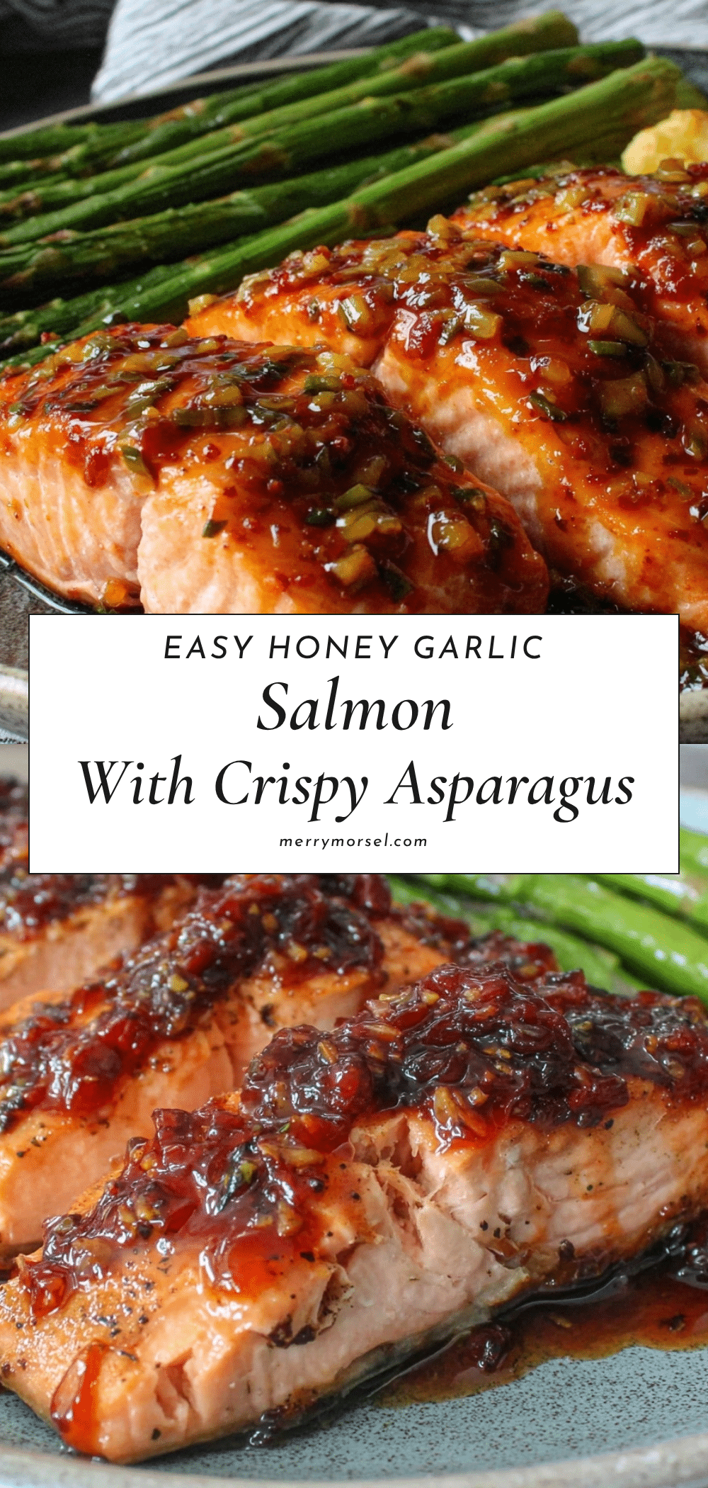 healthy one-pan honey garlic salmon recipe