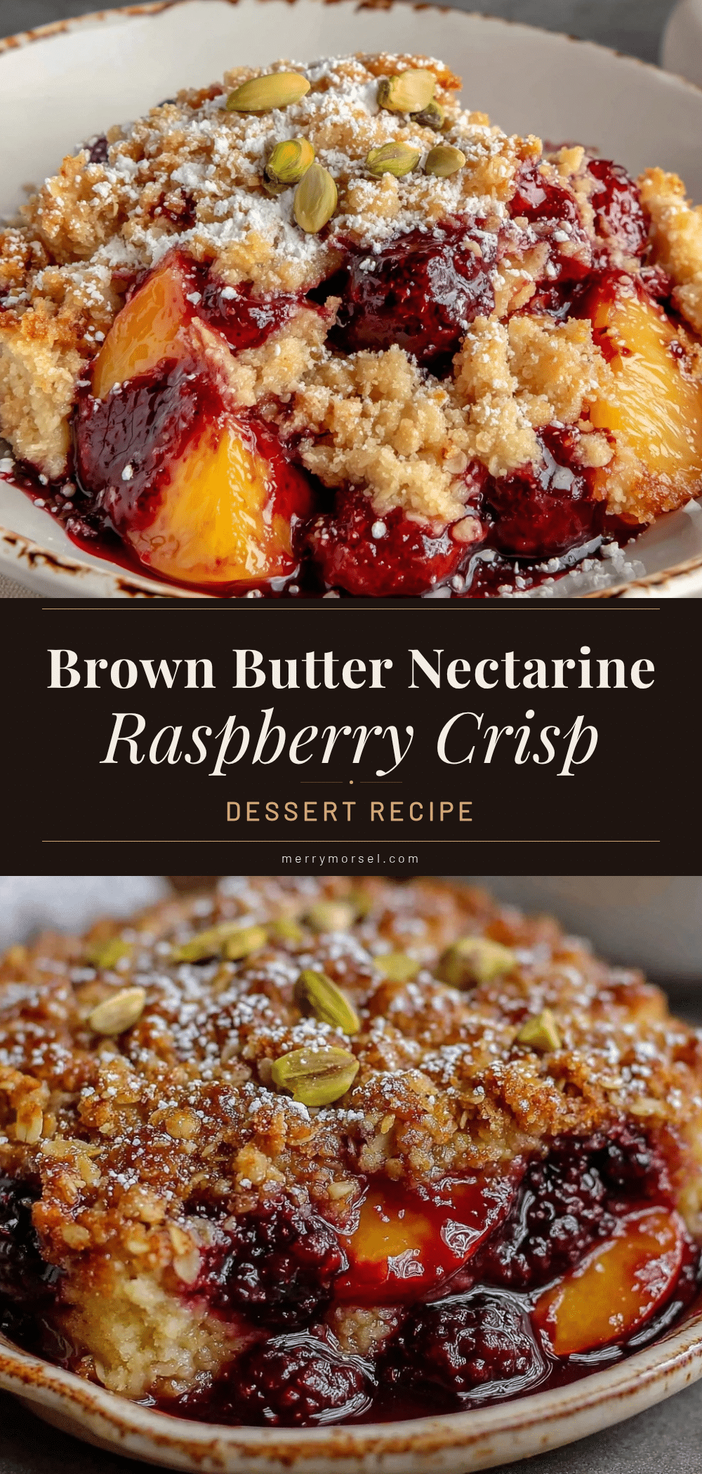 nectarine and raspberry crisp recipe