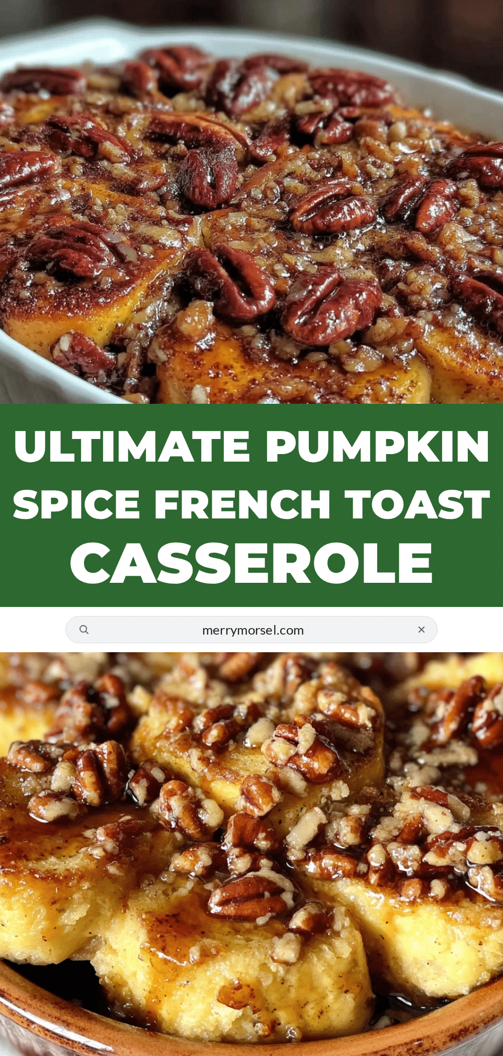 pumpkin spice french toast casserole recipe