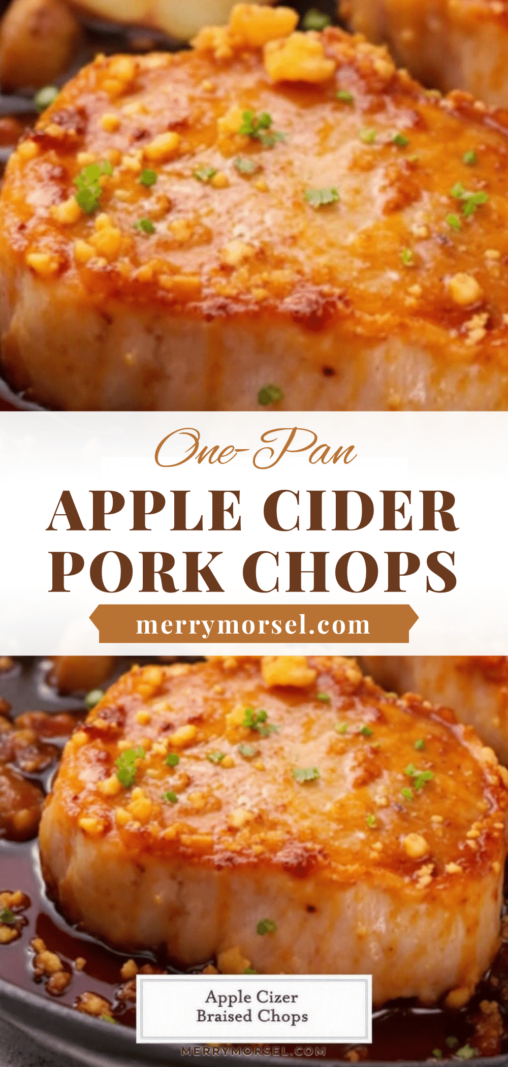 apple cider braised pork chops recipe