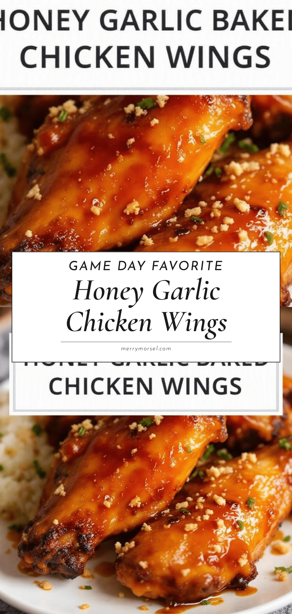 best crispy honey garlic baked chicken wings recipe