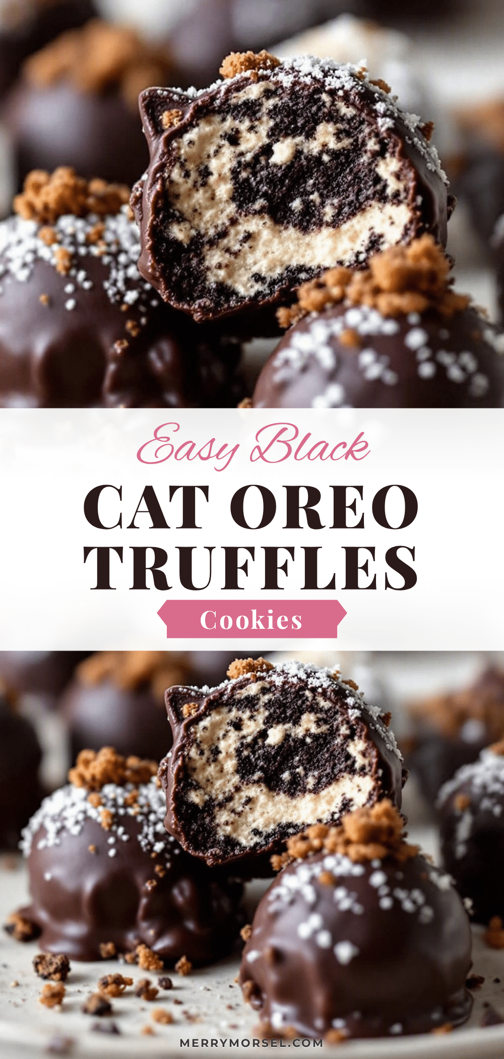 Black Cat Oreo Truffles recipe