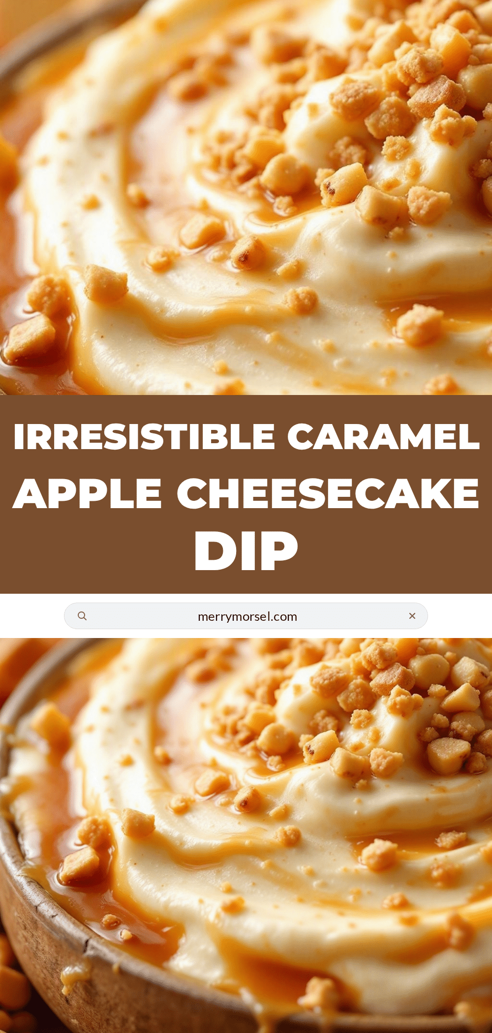 caramel apple cheesecake dip recipe