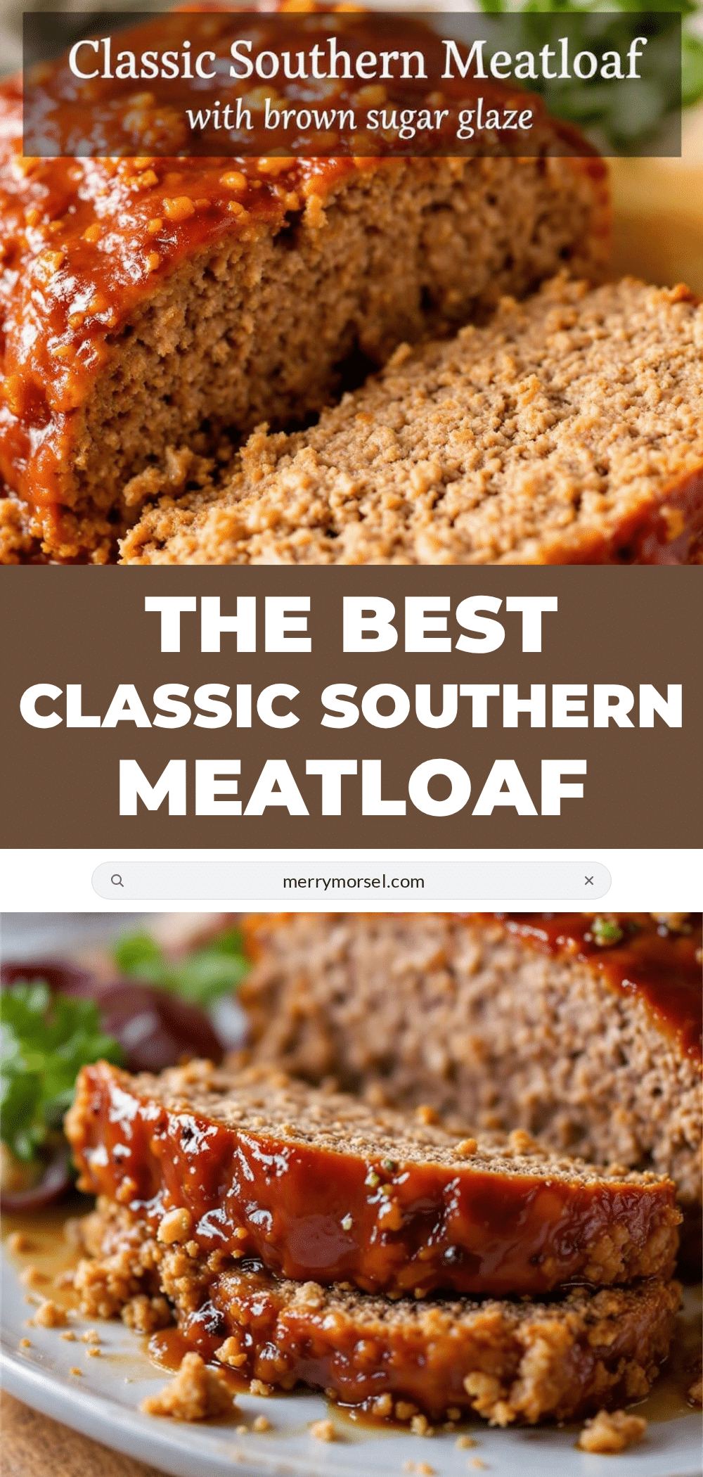 classic Southern meatloaf with brown sugar glaze recipe