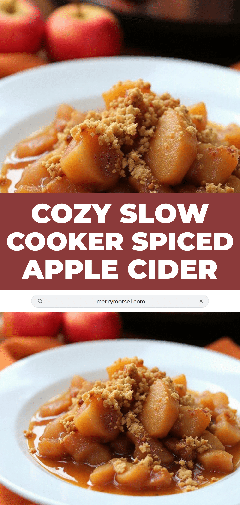 cozy slow cooker spiced apple cider recipe