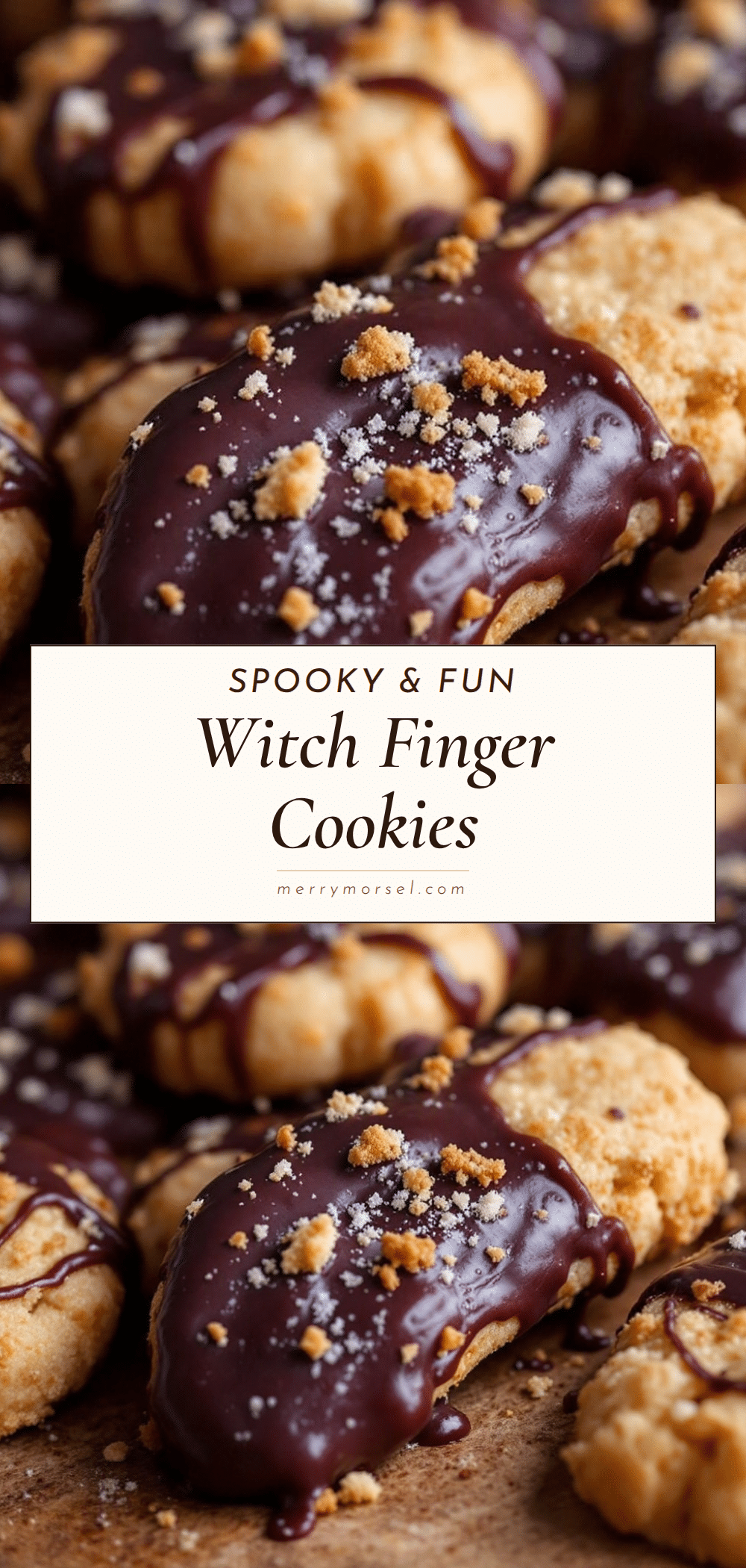 creepy witch finger cookies recipe