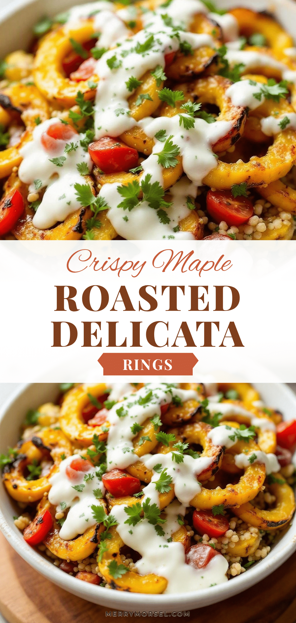 crispy maple roasted delicata squash rings recipe