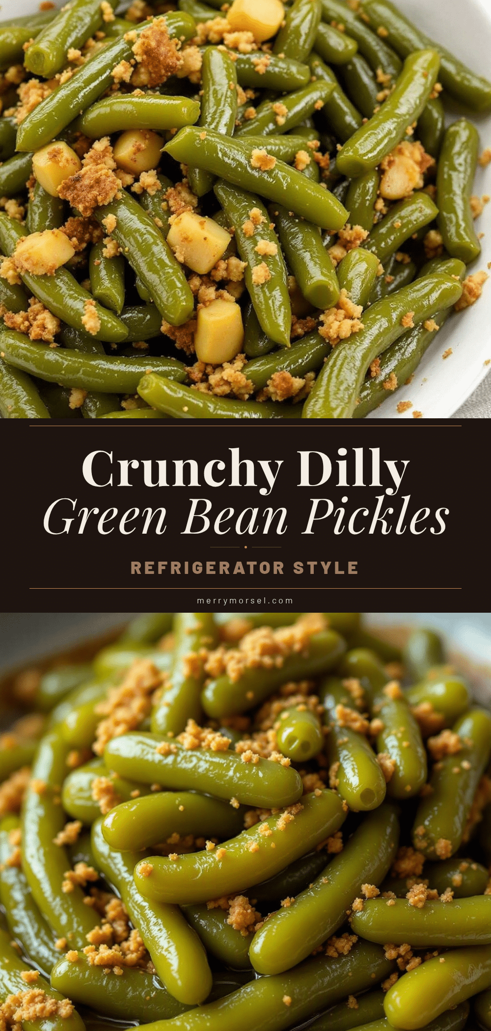 dilly green bean refrigerator pickles recipe