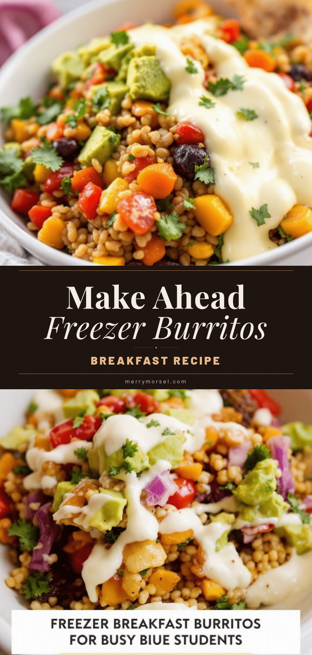 freezer breakfast burritos recipe