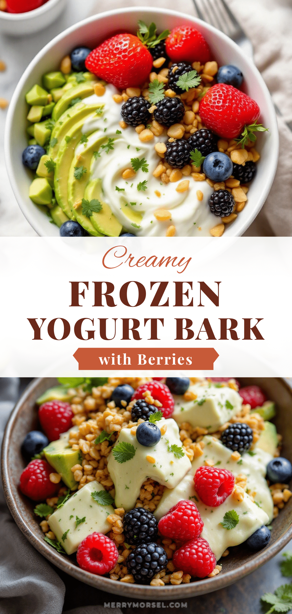 frozen yogurt bark recipe