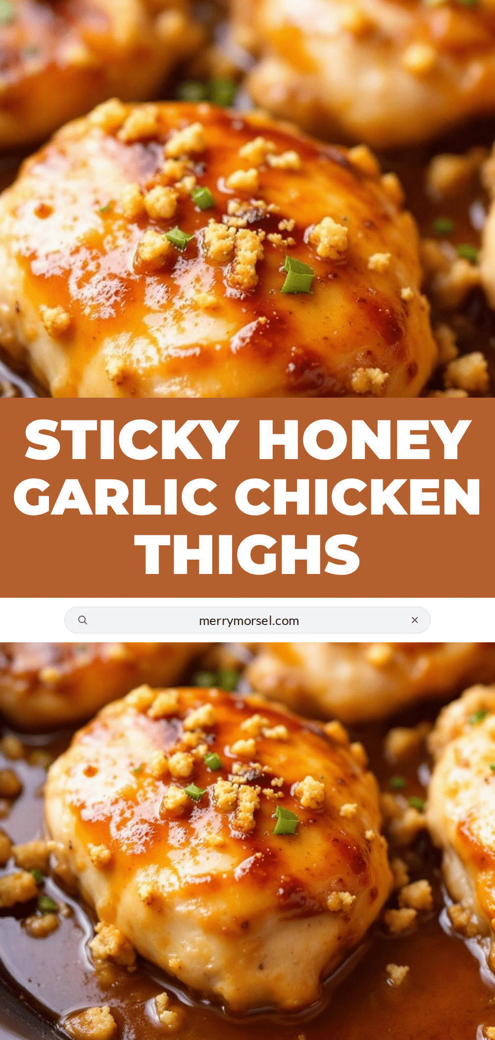 honey garlic chicken thighs recipe