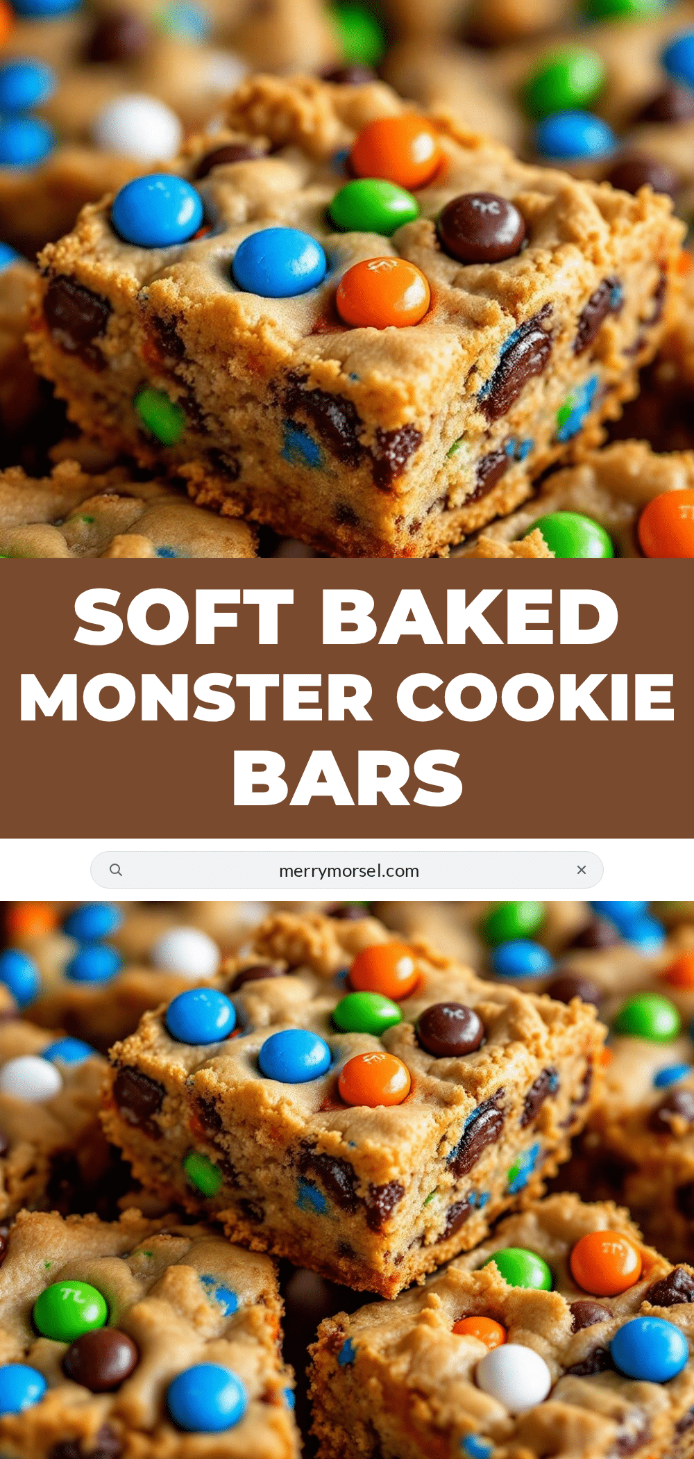 monster cookie bars recipe