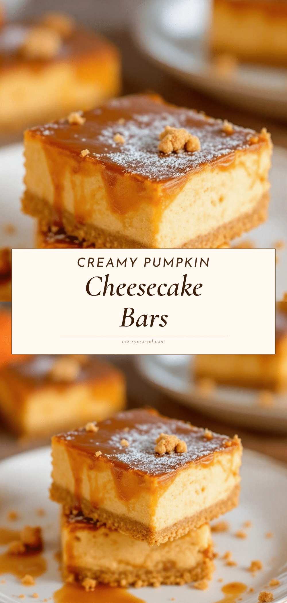 pumpkin cheesecake bars recipe