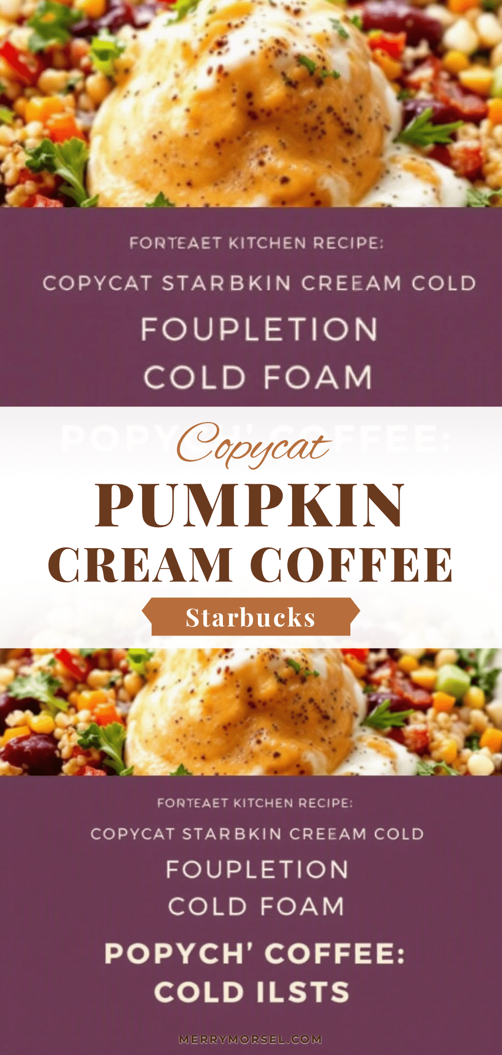 pumpkin cream cold foam coffee recipe