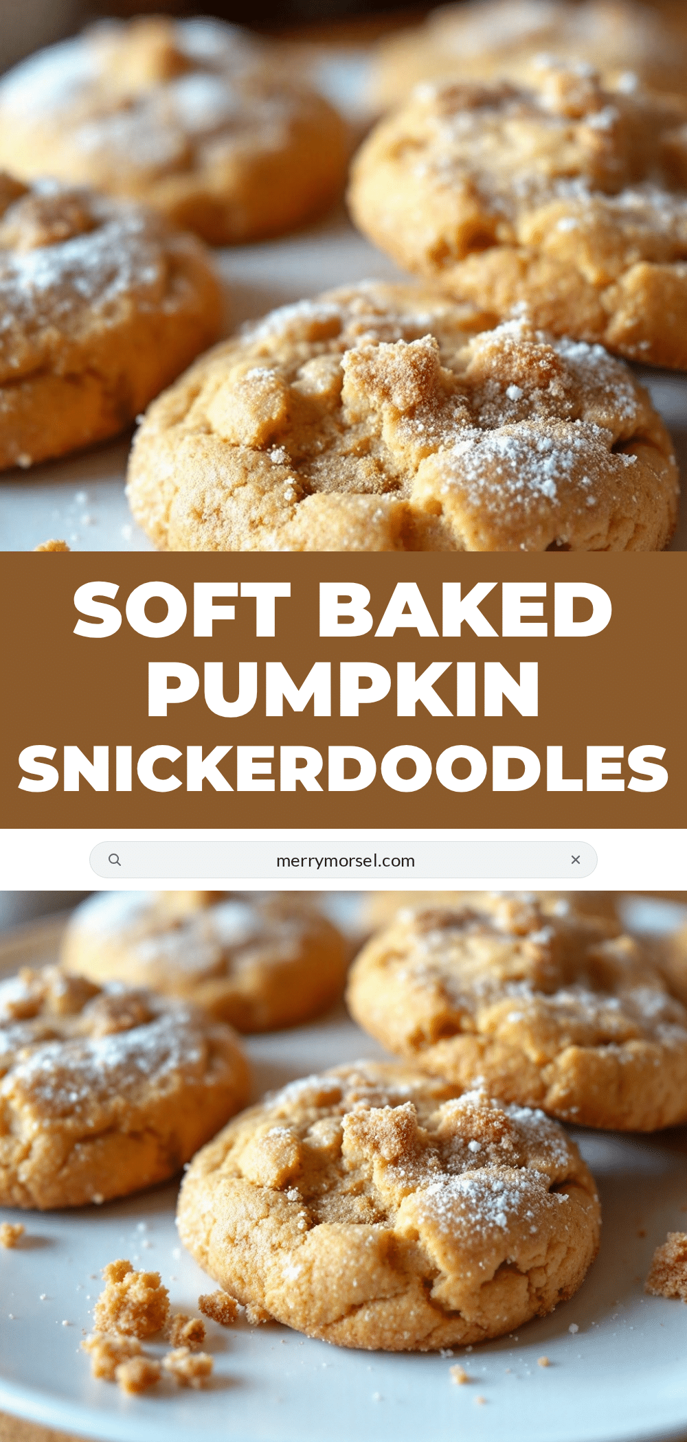 pumpkin snickerdoodle cookies recipe