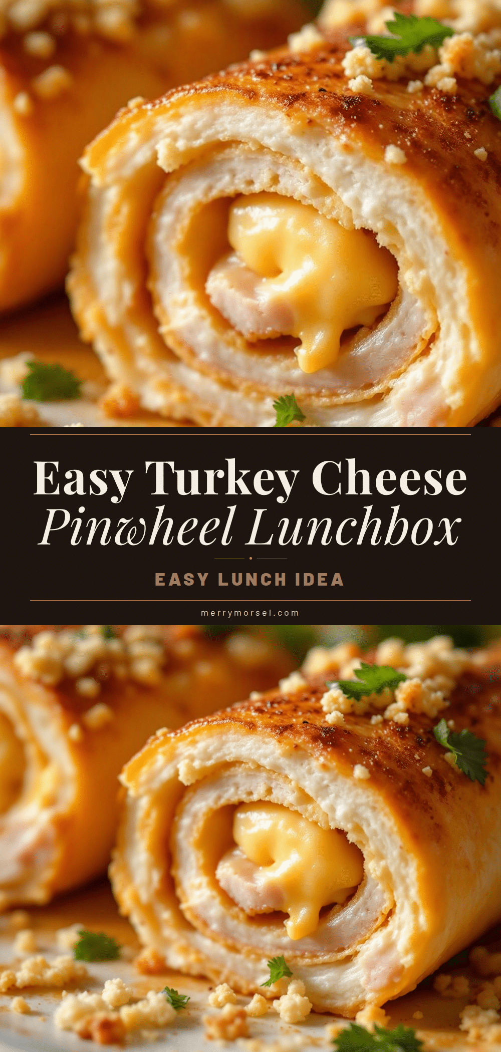 turkey and cheese pinwheel roll-ups recipe