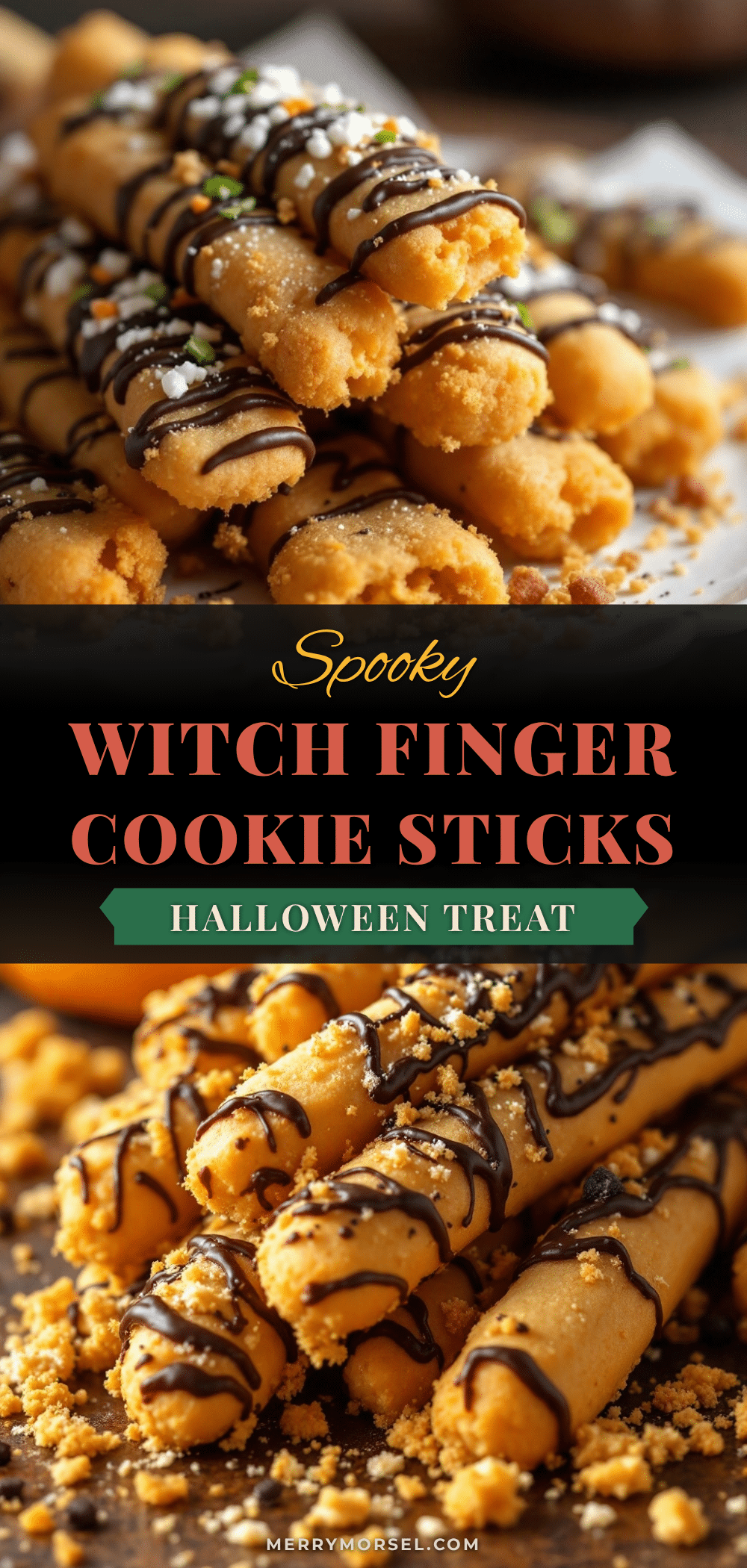 witch finger cookies recipe