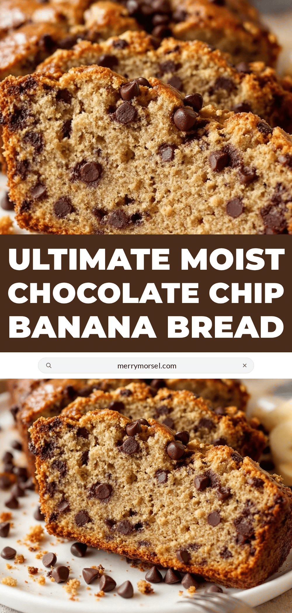 banana bread with chocolate chips recipe