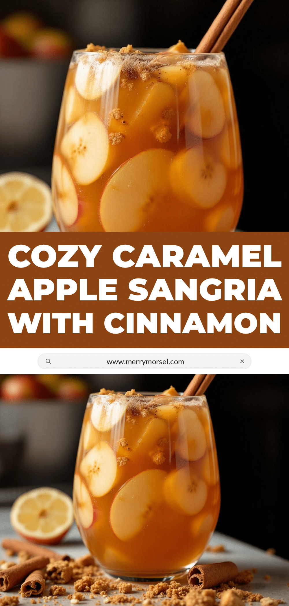 Caramel Apple Sangria recipe