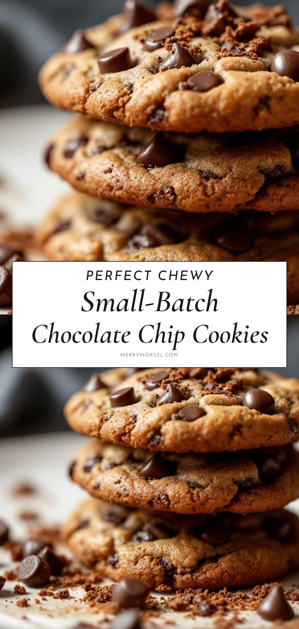 chewy small-batch chocolate chip cookies recipe