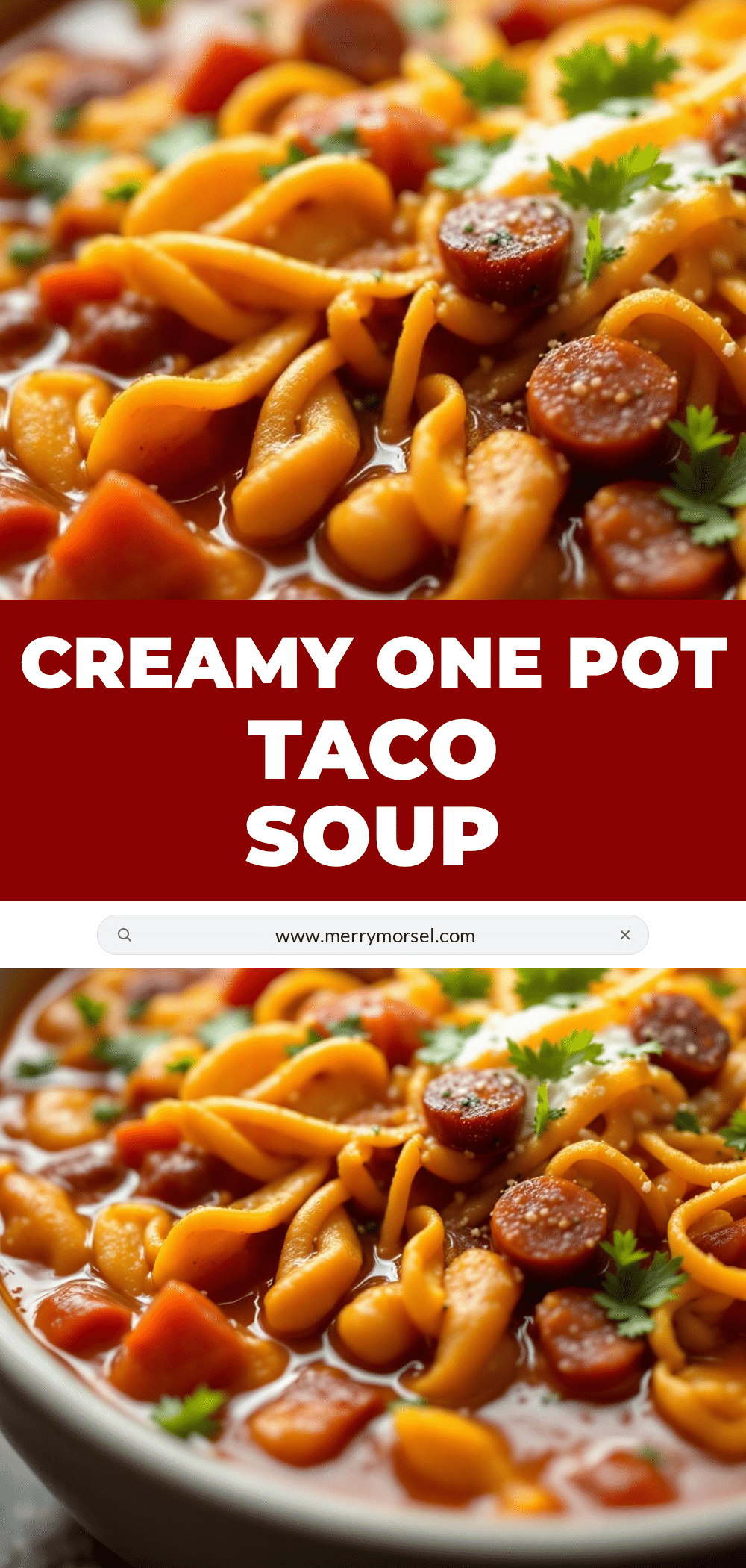creamy one-pot taco soup with ranch recipe