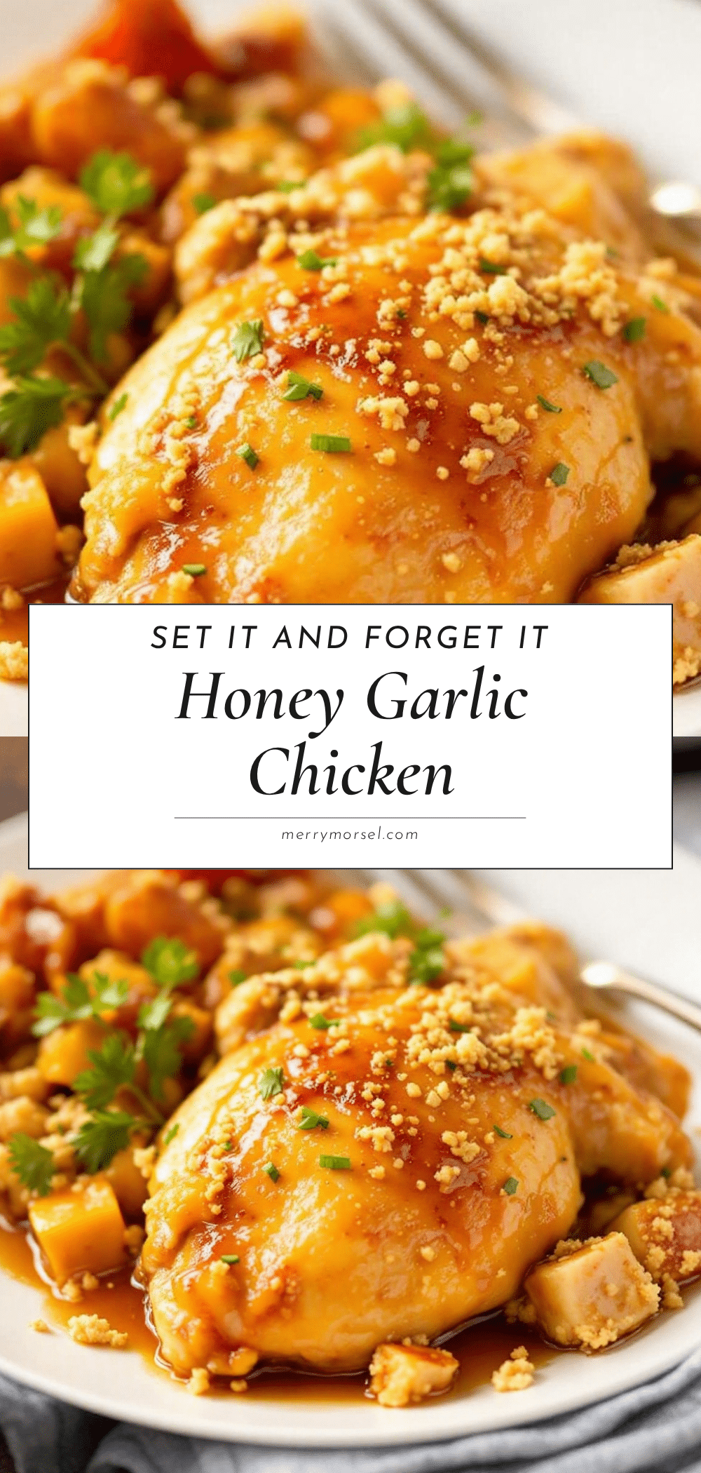 crockpot honey garlic chicken thighs recipe